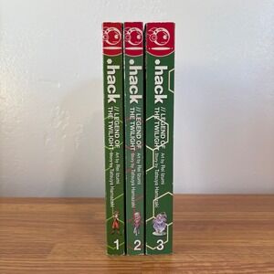 Hack Legend of the Twilight Manga Complete Set Volumes 1 2 3 Tokyopop